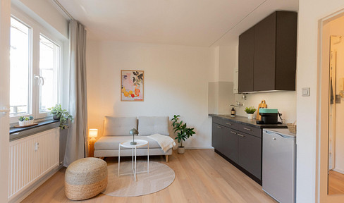 Wohnen in TOP Lage: Renovierte & bezugsfreie 1-Zimmer-Wohnung in der Oststadt