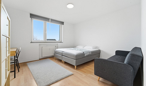 Modernly furnished 2-room apartment in Essen.
