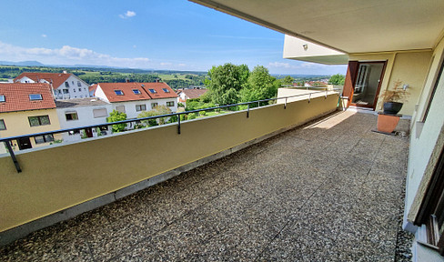 Großzügige Wohnung mit Panoramablick