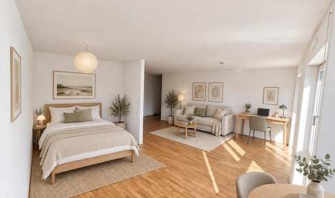 Erstbezug in Prenzlauer Berg | Helles Studio mit Balkon & hochwertiger Einbauküche