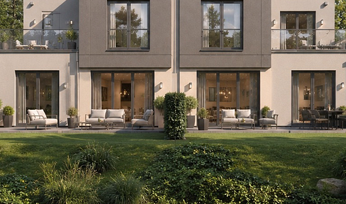 Neubau-Doppelhaushälfte mit ca. 171 m² Wohnfläche, Dachterrasse & Garage