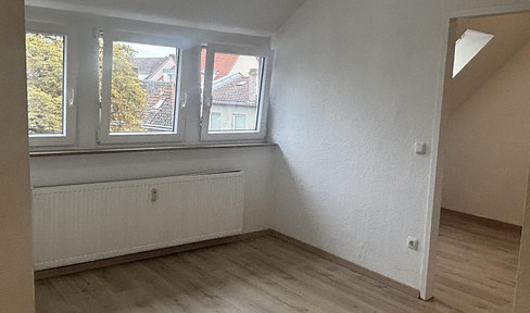 Apartment (2 rooms, kitchen, bathroom) including kitchen, in excellent condition, centrally located.