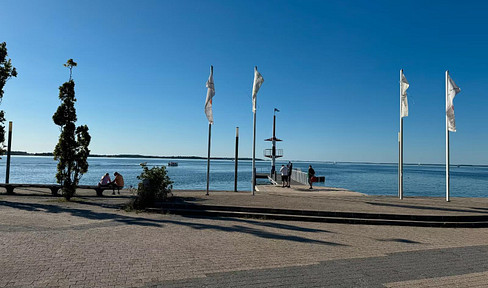 Holiday home by Lake Müritz (Rechlin Harbour).