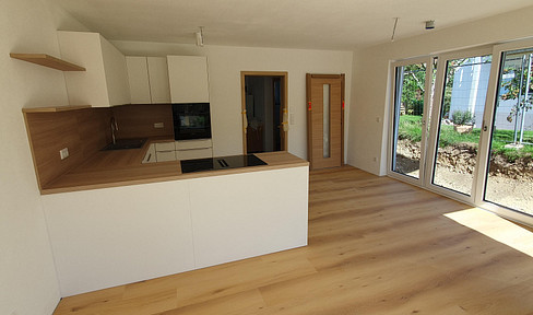 Neu gebautes Einfamilienhaus