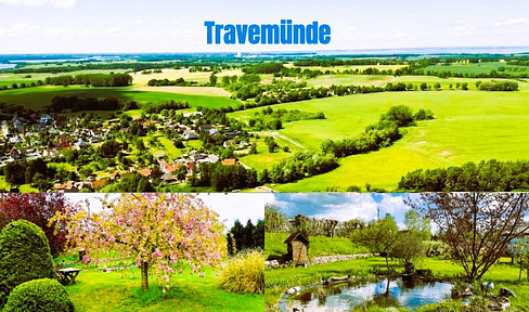 Idyllic "island" with forest in a popular vacation area!