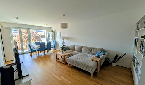 Moderne, helle und energieeffiziente 4-Zimmer-Wohnung mit Tiefgaragenstellplatz und Loggia