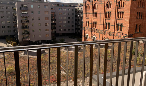 Erstbezug in Friedrichshain | hochwertiges 1-Zimmer-Studio mit Einbauküche & Balkon