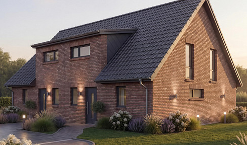 Neubau Doppelhaushälfte in Thomasburg – 4 Zimmer – 118m²