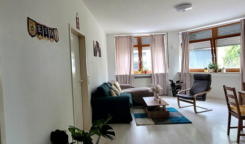 Accessible: Well-maintained 2-room apartment on the ground floor.