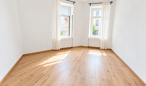 Renovierte 3-Raum-Wohnung in Leipzig – Zweinaundorfer Straße im 1.OG