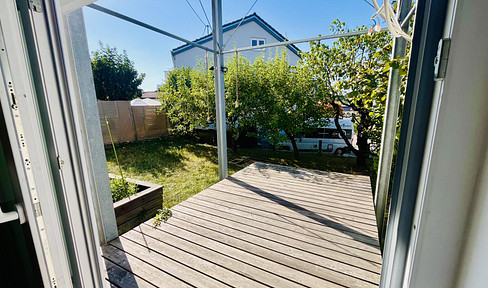 3-Zimmer Wohnung mit Garten u. Carport
