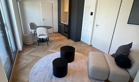 voll möbliert und mit echtem Penthouse-Flair - 2-Zimmer-Mietwohnung Allach-Untermenzing