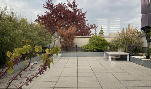 Penthouse apartment with maisonette layout for sale.