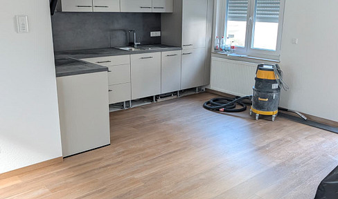 First occupancy after complete renovation: 2-room apartment with balcony, 1st floor.