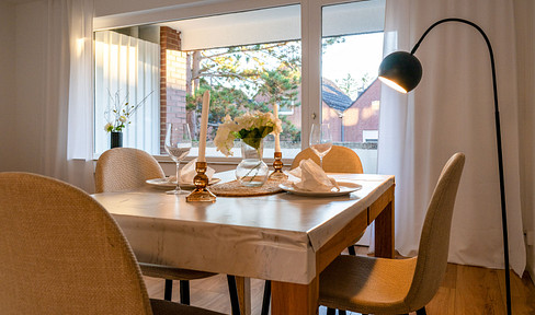 Leere, provisionsfreie und helle 3-Zi.-Whg. mit Balkon und Stellplatz