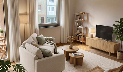 Attraktive 3-Zimmer-Wohnung mit Balkon zwischen Neustadt und Zollhafen