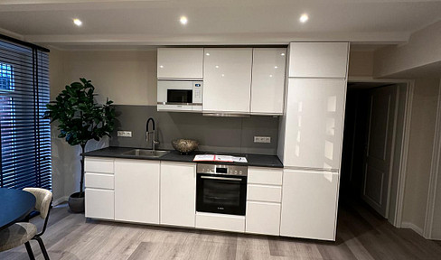 Vollständig möblierte 3-Zimmer KfW Wohnung mit Küche & Balkon in bester Lage von Wiesbaden Mitte