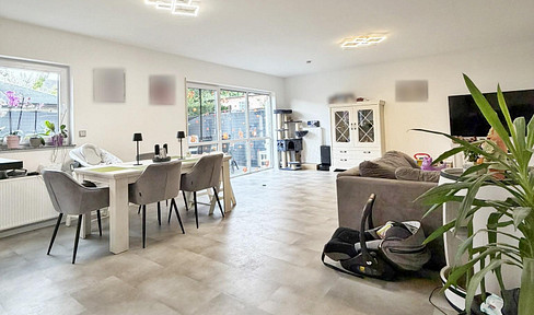 Live like you're in your own house – a maisonette apartment with a garden and two parking spaces in Riedstadt-Leeheim!