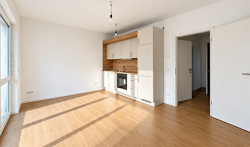 Offene Besichtigung am 10.10.26! Ersbezug im Neubau! Hochwertige 2-Zimmer Wohnung - EH40+QNG-Siegel