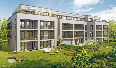 TOP Möbliertes Renditeobjekt  1 Zimmer-Wohnung mit Balkon+TG in Ottobrunn