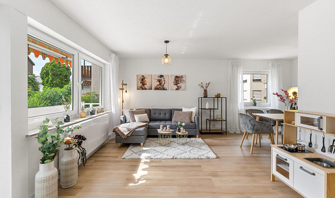Family happiness without compromise: This newly renovated, sunny detached house is located in Diezenhalde, near the Waldfriedhof (forest cemetery).