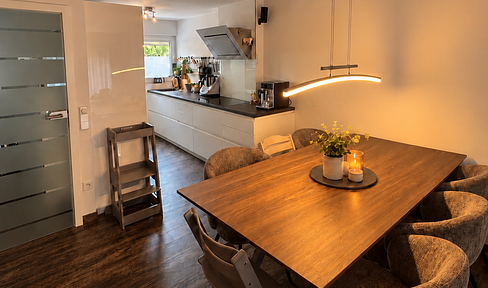Well-maintained terraced house.