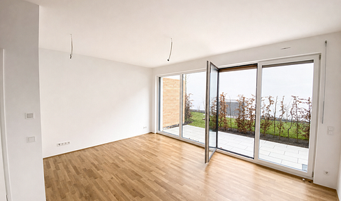 Moderne 2-Zimmer-Wohnung mit Terrasse in Nürnberg-Seeleinsbühl, unmittelbar zur Grenze Gostenhof