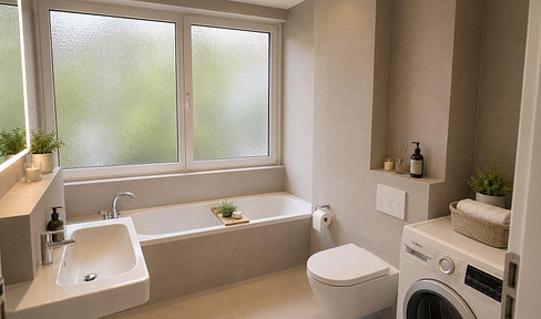 Energy-efficient apartment! No agency fees! 4-room apartment in Lichterfelde West with balcony.