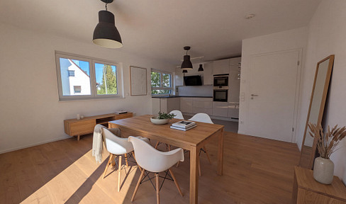 Moderne 2-Zimmer-Wohnung mit großem Balkon und TG-Stellplatz in München-Obermenzing – provisionsfrei