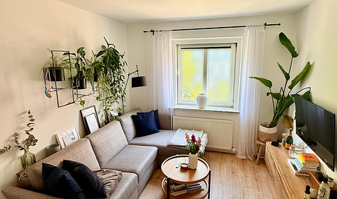 Möblierte Helle, moderne 2-Zimmer (51 m2) Wohnung zur Untervermietung