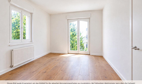 Erstbezug 4-Zimmer Wohnung mit Balkon in Stuttgart West