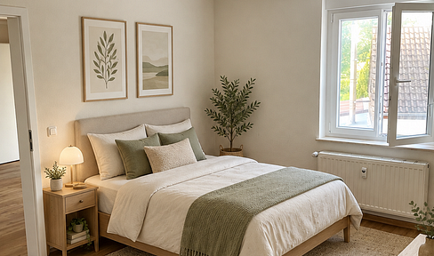 Helle 2-Zimmer-Wohnung mit Balkon und Einbauküche – ruhig wohnen nahe Zossen und Trebbin