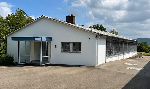Commercial property with office, production, and storage space.