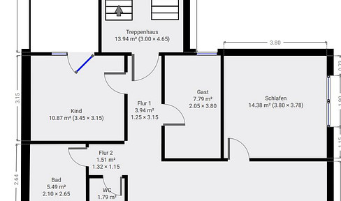 Practical 3-4 room and 7-room apartments available in Schöneck (for personal use or as an investment property, offering a return of 4.2-6.7%).
