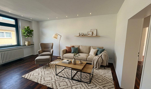 Renoviert: 3‑Zi mit EBK + Garten, 86 m², ab sofort, Heckinghausen (nahe Barmer Anlagen)