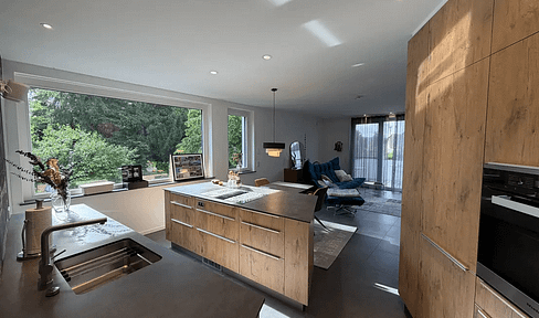 Exclusively furnished apartment, built in 2018 - excellent location in northern Öhringen.