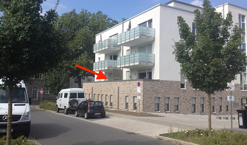 3.5-room apartment * ELEVATOR * 75 m² + 14 m² southwest-facing balcony * 1st floor.