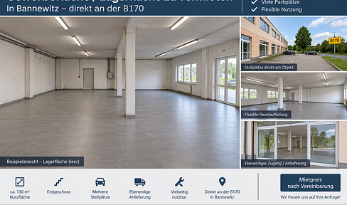 Warehouse / Commercial space / Workshop (existing condition).