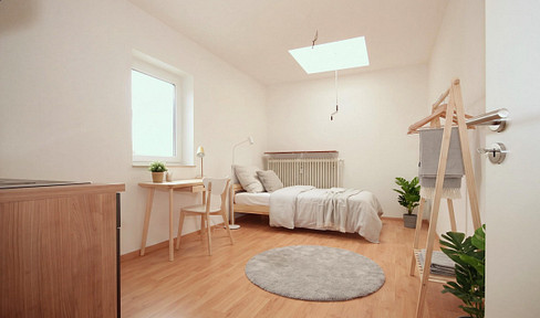 One-bedroom apartment for rent in Vechta (unit 2.3).