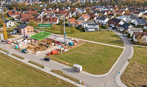 Baugrundstück Kösching Neubaugebiet - 533m2 - unverbaubar