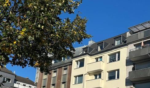 Beautiful 2-room apartment with a balcony in Düsseldorf-Friedrichstadt.