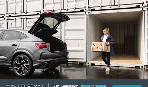 Rent a 15 square meter storage container in Erfurt - Affordable, Dry, and Secure!