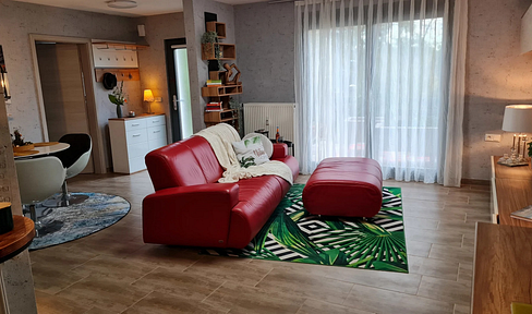 Cozy basement apartment with 2 rooms and a large terrace - Schimborn.