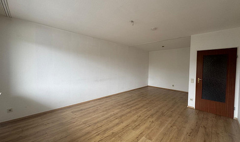 Bright, one-bedroom apartment with a balcony.