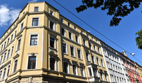 Dresden-Neustadt - quiet location: Beautiful 2-room apartment CO 2nd floor re E9