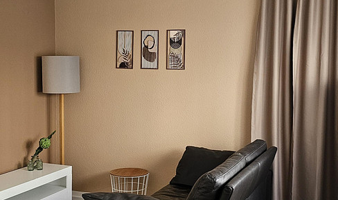 MÖBLIERTE MODERNE 1-ZIMMER-WOHNUNG IN GROßBETTLINGEN