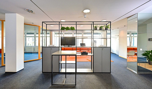 Office space for rent, 820 square meters.