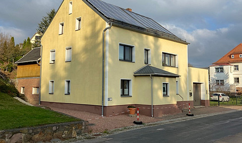 Charming historic single-family home with a large plot of land and modern amenities.