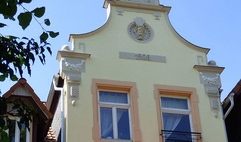 Art Nouveau villa in Wernigerode, "Lower Hasserode" area.