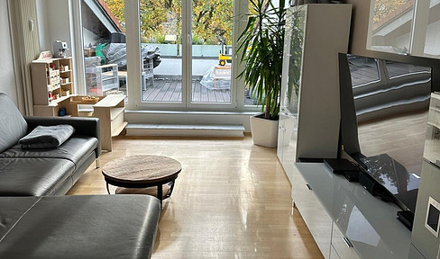 Modern apartment maisonette, 110 square meters, located in Erkrath, Hochdahl.